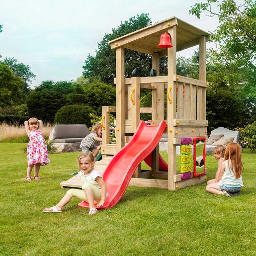 Parque juegos infantil de madera Mini Cascade, Todo lo que quieres para  jugar en la calle