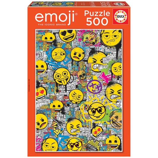Educa Borrás - Emoji Graffiti Puzzle 500 Piezas