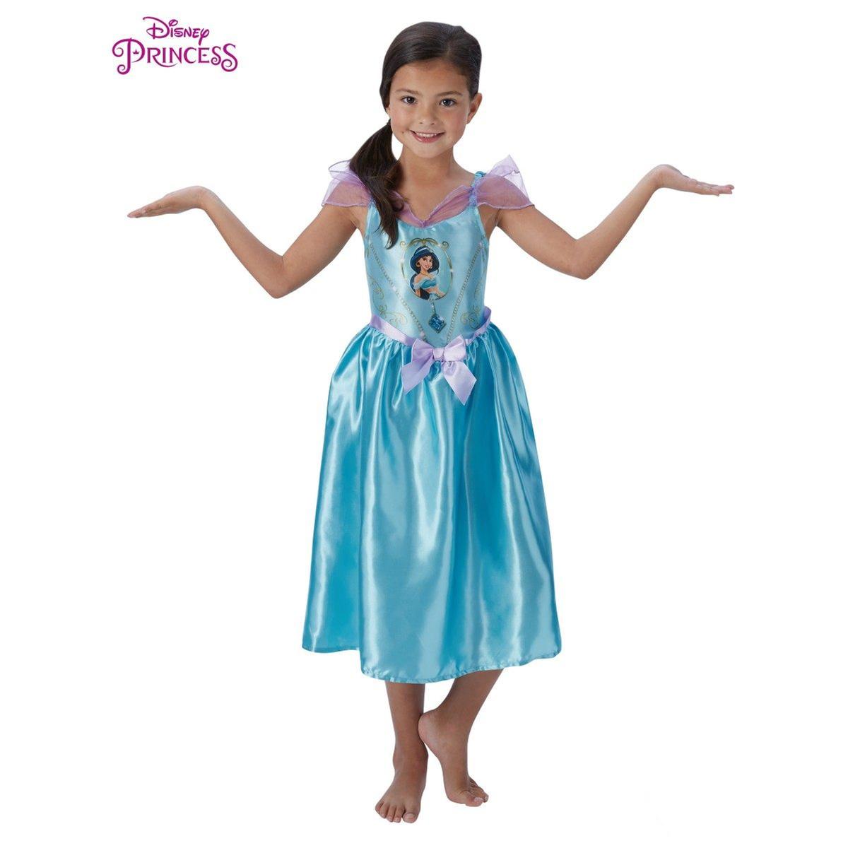 Princesas Disney - Jasmine - Disfraz infantil 7-8 años, Disney Princess  Dress Up