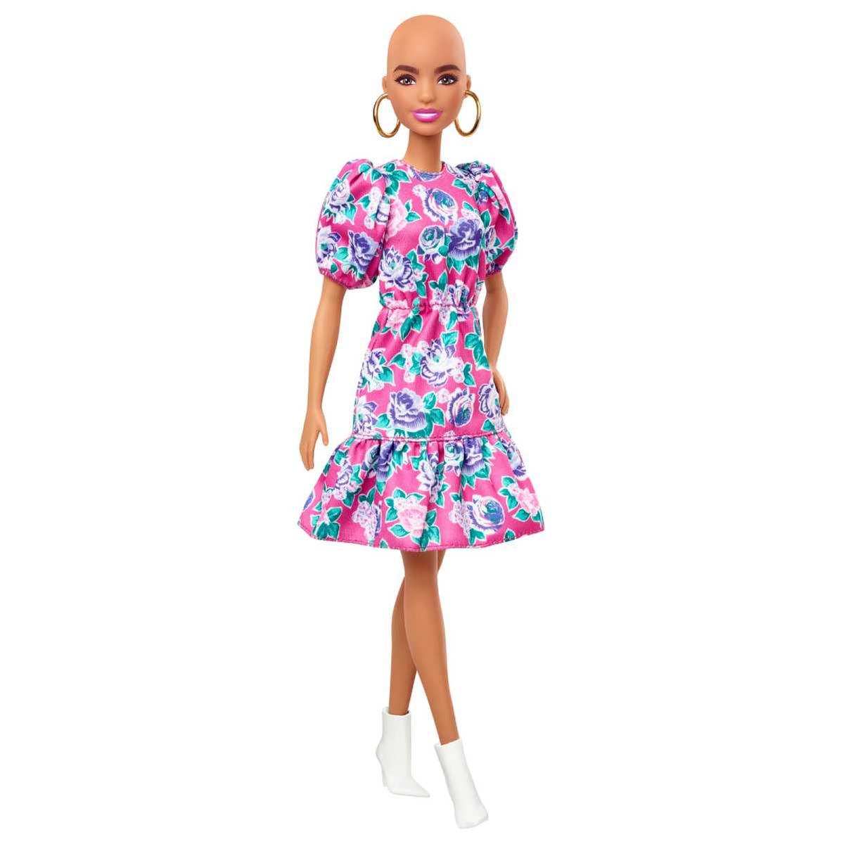Gaviota algodón Volver a disparar Barbie - Muñeca Fashionista - Alopécica con vestidos de flores | Barbie |  Toys"R"Us España