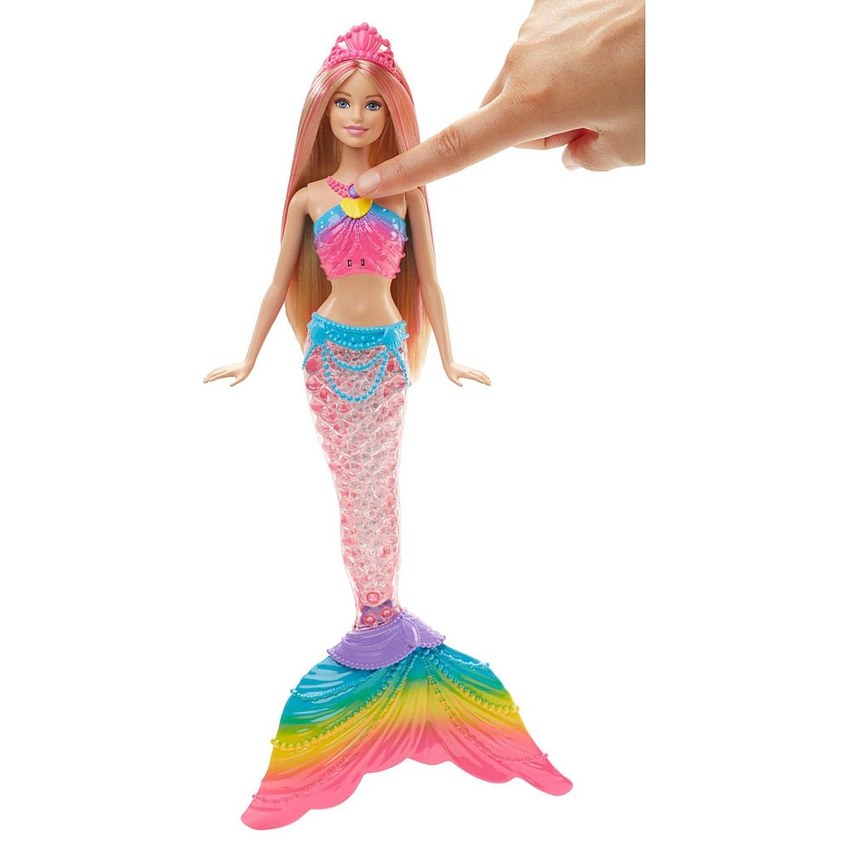 saber Hablar Rechazo Barbie - Sirena Luces de arco iris | Dreamtopia | Toys"R"Us España