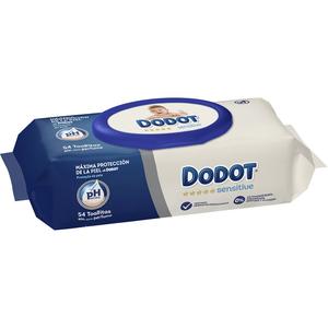 DODOT TOALLITAS SENSITIVE 54 UNIDADES
