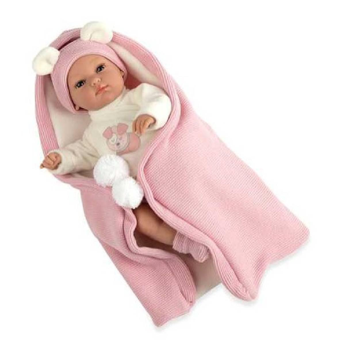 Muñeco bebé con mantita (varios colores), Ym Muñecas Básicas Y Sets Hasta  15