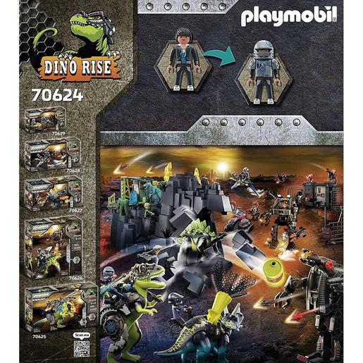 Playmobil - Dino Rise T-Rex: Batalla de gigantes 70624