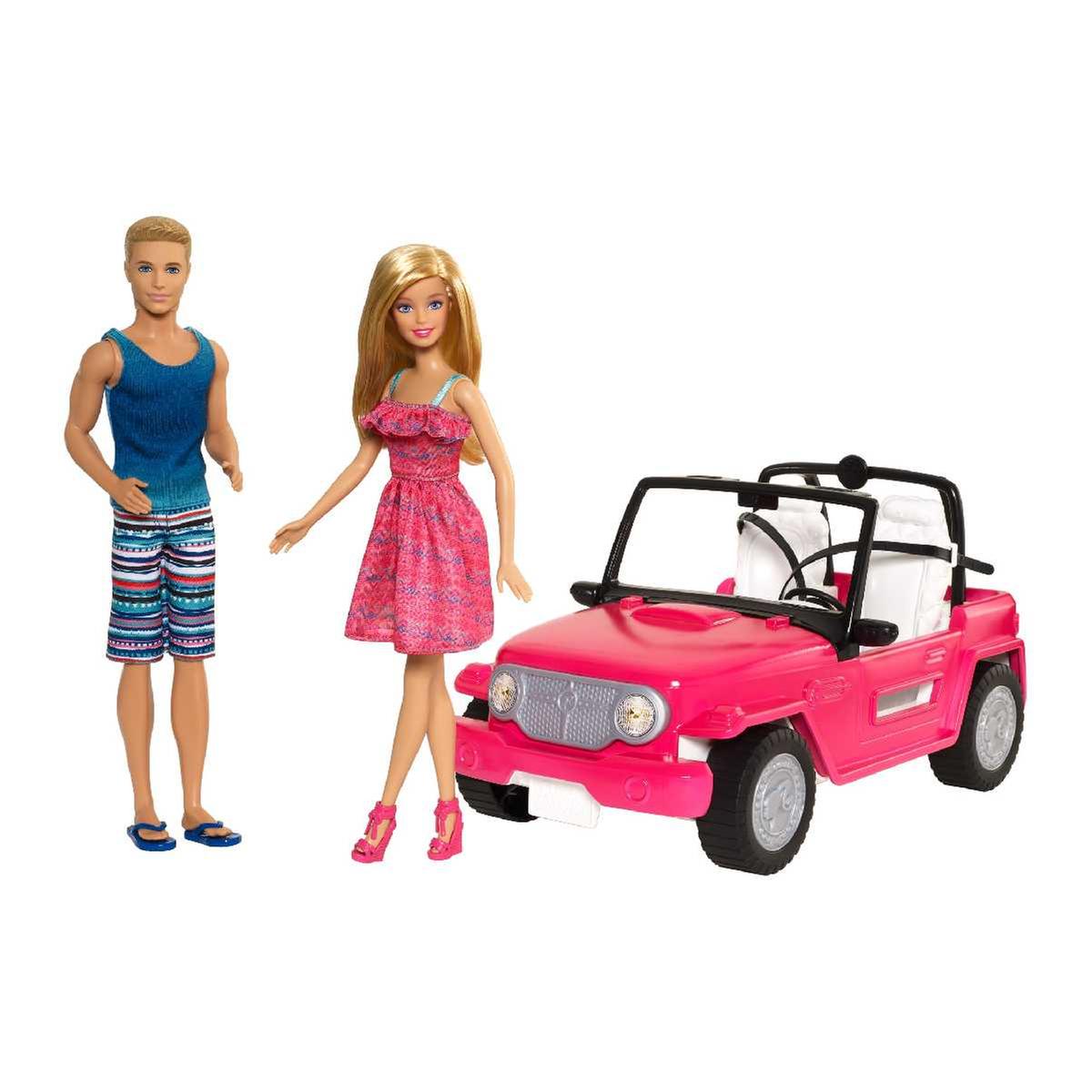 Barbie Coche de Playa Barbie y Ken | Vehiculos | Toys"R"Us