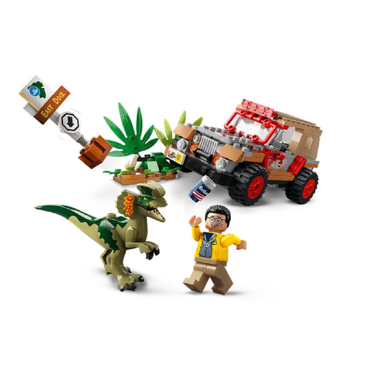 Lego Jurassic World - Emboscada al Dilofosaurio - 76958, Jurassic World