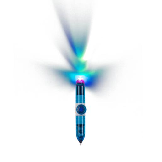 Bolígrafo Gyro Spinner con LED (varios colores)