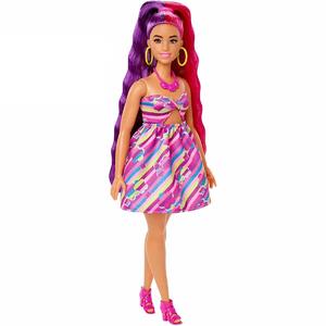 Barbie - Muñeca Totally Hair - Vestido y accesorios flores