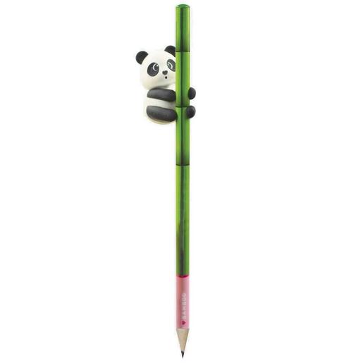 Panda - Lápiz de bambú ecológico con goma Panda ㅤ