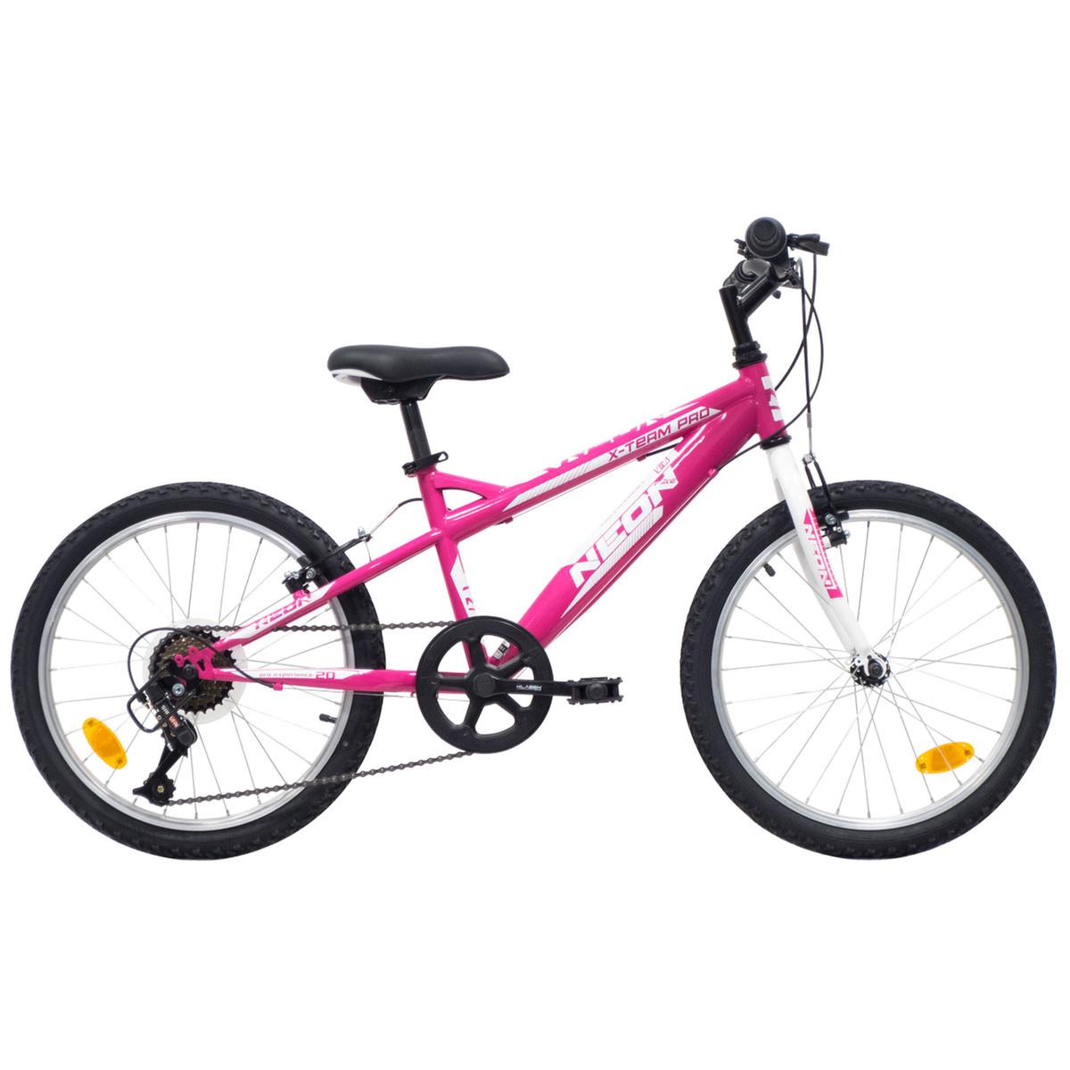 Avigo - Bicicleta Neon 20 Pulgadas Rosa, Bicis 20' Fantasia